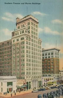 Southern Finance and Marion Buildings, Auguata, Georgia, 1943