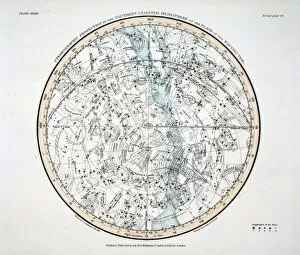 Constellation Gallery: The Southern Hemisphere (Plate XXVIII), 1822