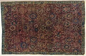 Isfahan School Gallery: Southern Persian Isfahan carpet, 16th century