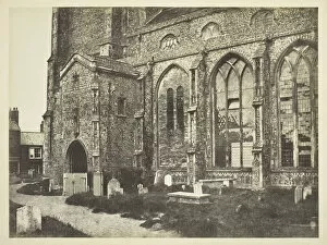 Graveyard Collection: Southside of Cromer Church, c. 1850s. Creator: Benjamin Brecknell Turner