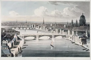 Southwark Bridge, London, 1812