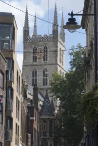 Southwark Cathedral, London, SE1, England, 3 / 9 / 10. Creator: Ethel Davies; Davies, Ethel