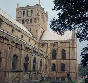 Southwell Minster in Nottinghamshire, 12th century