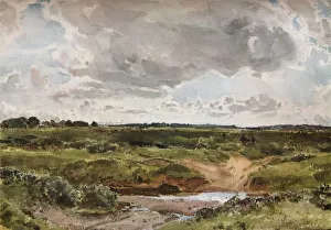 Common Prints: Southwold Common in August, c1889. Artists: Otto Limited, Thomas Collier