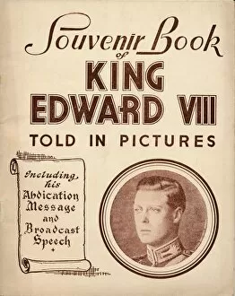Western Script Collection: Souvenir Book of King Edward VIII: Told in Pictures, 1937