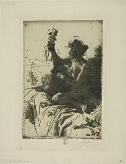 Souvenir or The Guitar, 1895. Creator: Anders Leonard Zorn