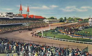 Souvenir of the Kentucky Derby, 1942. Artist: Caufield & Shook