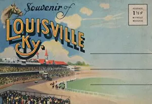 Souvenir of Louisville Ky. 1942. Artist: Caufield & Shook