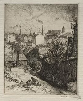 Auguste Louis Lepère Gallery: Souvenir de St. Denis, 1913. Creator: Auguste Louis Lepere (French, 1849-1918)