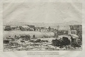Maxime Lalanne Prints: Souvenirs artistiques du Siege de Paris: Bastiene 66