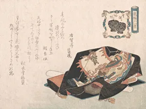 Souvenirs Prints: Souvenirs Covered with Wrapping Cloth, probably 1816. Creator: Unknown