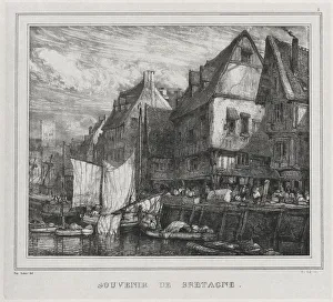 Eugène Isabey French Prints: Souvenirs: Souvenir of Brittany