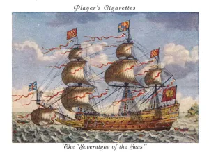 Man Of War Gallery: The Soveraigne of the Sea, 1936. Creator: Unknown