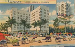 Ct Art Collection: The Sovereign. Miami Beach, Florida, c1940s