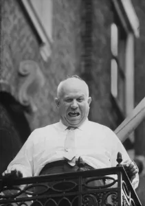 Communism Prints: Soviet leader Nikita Khrushchev in New York, USA, September 1960