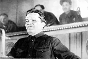 Images Dated 29th November 2008: Soviet politician Sergei Kirov, 17th Congress of the Communist Party, Moscow, USSR, 1934