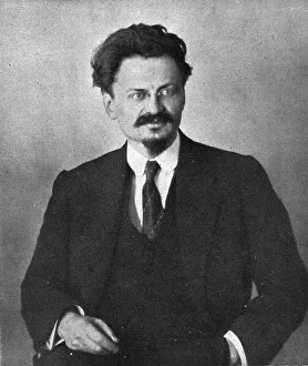 Political Theorist Prints: In Soviet Russia; One of the men of the hour: Trotsky