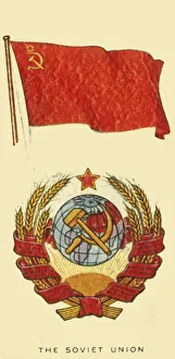 Hammer And Sickle Prints: Soviet Union, c1935. Creator: Unknown