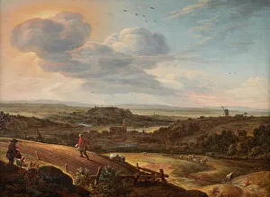 Tableau Prints: The Sower, 1671. Creator: Herman Saftleven the Younger