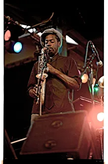Speaker Prints: Soweto Kinch, Brecon, 2005. Artists: Brian O Connor, Soweto Kinch