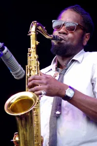 Soweto Kinch, Love Supreme Jazz Festival, Glynde, East Sussex, 2013