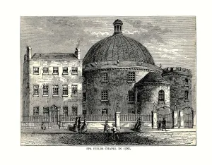 Walter Thornbury Prints: Spa Fields Chapel, 1781