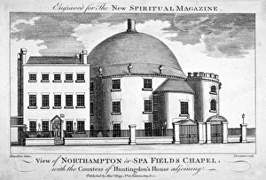 William Hamilton Prints: Spa Fields Chapel, Finsbury, London, c1780. Artist: Thomas Thornton