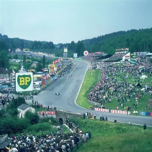 Liege Prints: Part of Spa-Francorchamps race track, Belgian Grand Prix, Belgium, 1963
