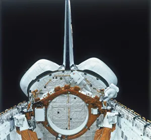 Manned Spaceflight Prints: Space Shuttle Astronaut on EVA, 1980s