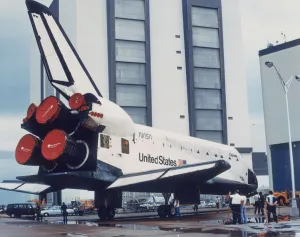 Space Shuttle Columbia on Earth, 1980s