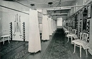 Gymnasium Prints: One of the Spacious Exercise Halls, c1898