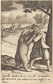 Saved Prints: Spadino, 1619. Creator: Jacques Callot
