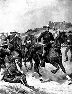 Us Army Prints: The Spanish-American Crisis: types of the United States Army in campaigning uniform