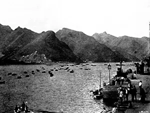 Canary Islands Prints: The Spanish-American Crisis: views of the Islands of Grand Canary and Teneriffe