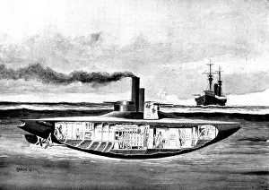 Us Navy Prints: The Spanish-American War: America's new armoured torpedo-boat