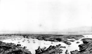 Us Navy Prints: The Spanish-American War: the harbour and town of Santiago de Cuba