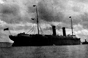 Us Navy Prints: The Spanish-American War Preparations: the American liner 'St