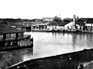 Shelling Prints: The Spanish-American War: scenes at Manila - outside the North Wall