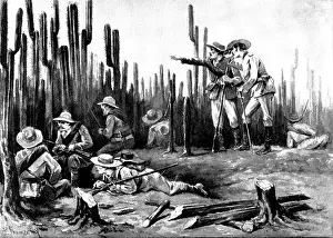 Hiding Prints: The Spanish-American War: Spanish outposts in Cuba - a natural stockade
