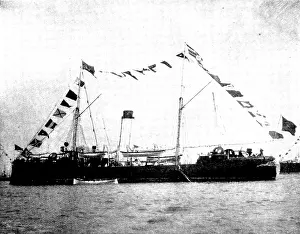 Symonds And Co Prints: The Spanish-American War: Spanish war-ships - Marques de la Ensenada