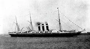 Us Navy Prints: The Spanish-American War: the steam-ship 'New York