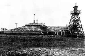 Sugarcane Prints: The Spanish-American War: sugar-factory near the town of Matanzas, 1898. Creator: Unknown