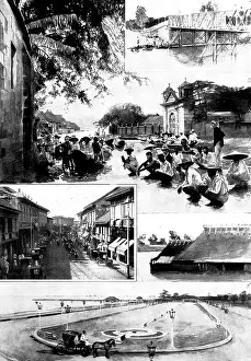 Controversy Prints: The Spanish-American War: views in the Philippine Islands, 1898. Creator: Unknown