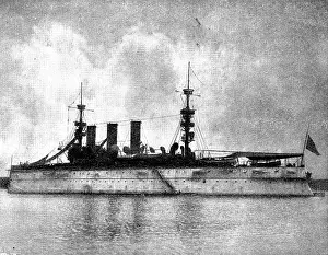Symonds And Co Prints: The Spanish-American War: US war-ships - New York