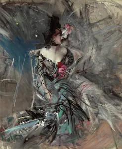 Variety Show Prints: Spanish Ballerina at the Moulin Rouge, c1905. Creator: Boldini, Giovanni (1842-1931)
