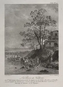 1761 1824 Prints: Spanish Campaign: The Mires of Valderas, Province of Leon
