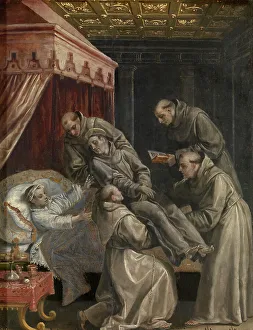 Friar Prints: The Spanish Crown Prince Don Carlos Heals After Touching the Corpse of Saint Didacus