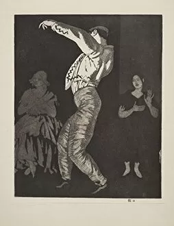 Spanish Dancer No. II, pub. 1923. Creator: Laura Knight (1877 - 1970)