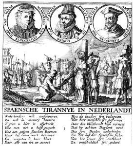 Margaret Of Prints: Spanish Execution of Huguenots, c1565