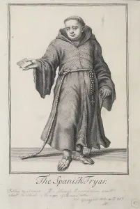 Marcellus Laroon Prints: The Spanish Fryar, Cries of London, (c1688?). Artist: Pierce Tempest